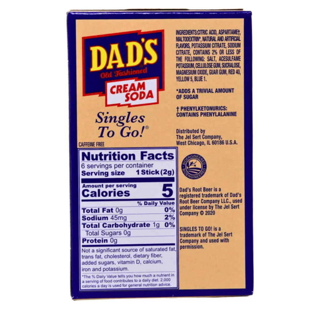 Dad's Old Fashioned Cream Soda Singles to Go - Image 3