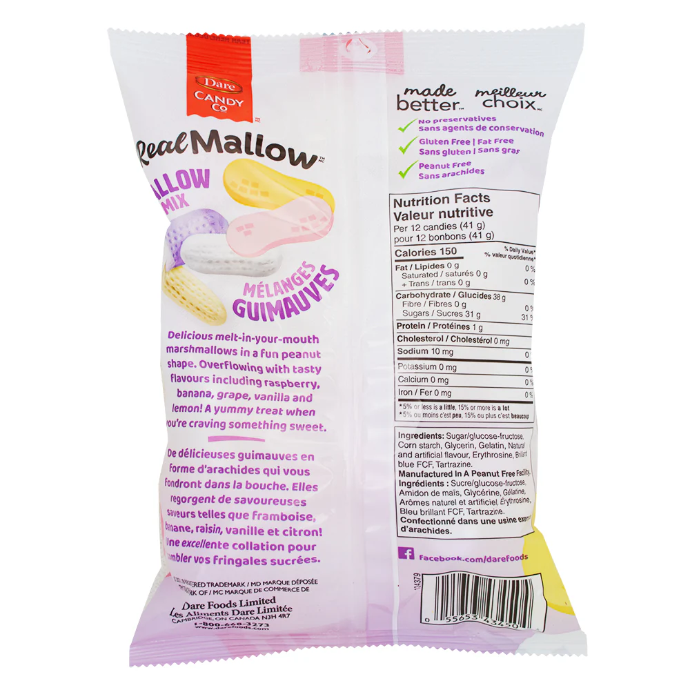 Dare Real Mallow Mallow Mix Marshmallow Candy - 170g - Image 2