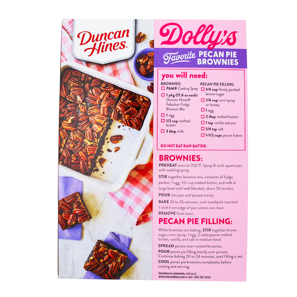 Dolly Parton Double Fudge Brownie Mix - 17.6oz - Image 2