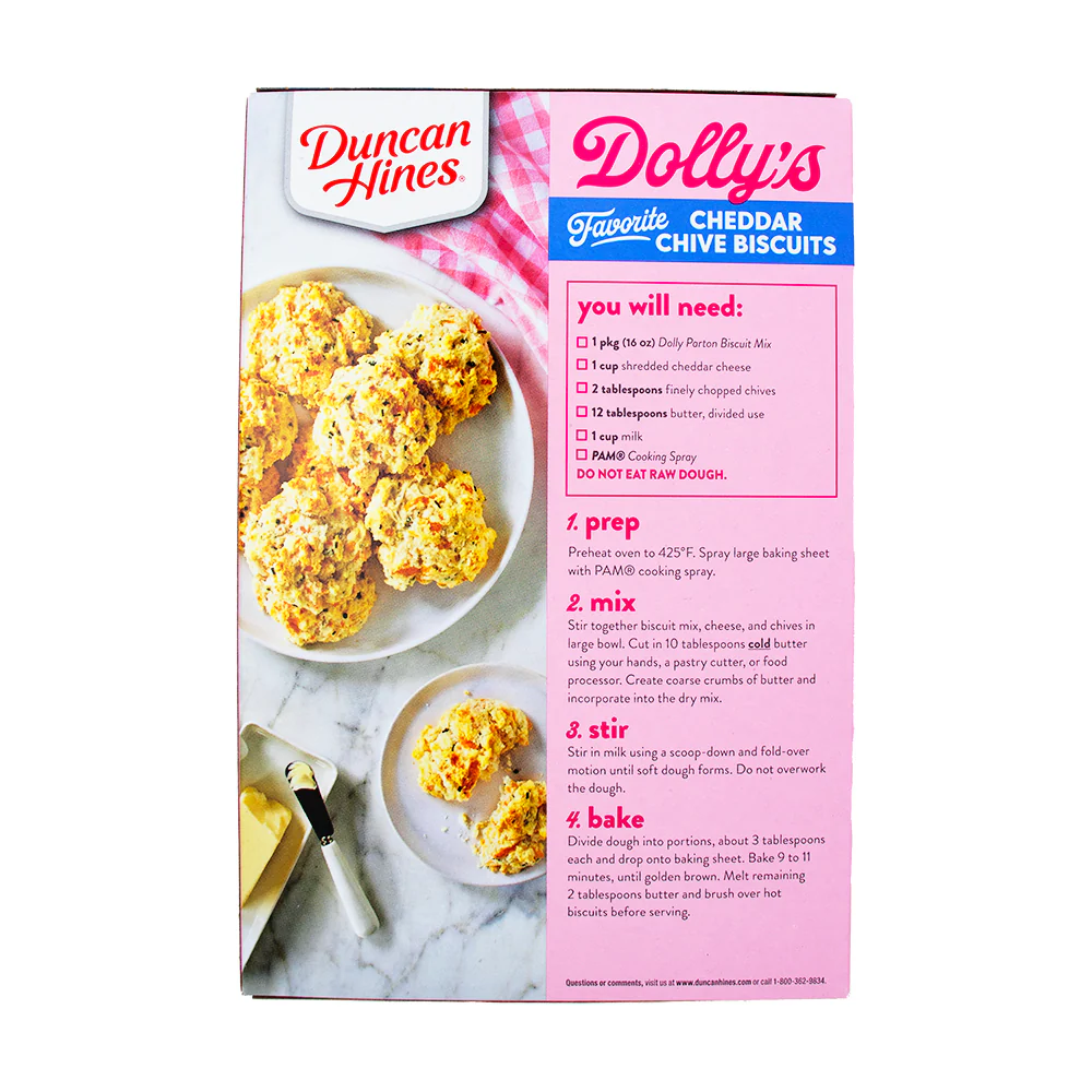 Dolly Parton Southern Buttermilk Biscuit Mix - 16oz - Image 2