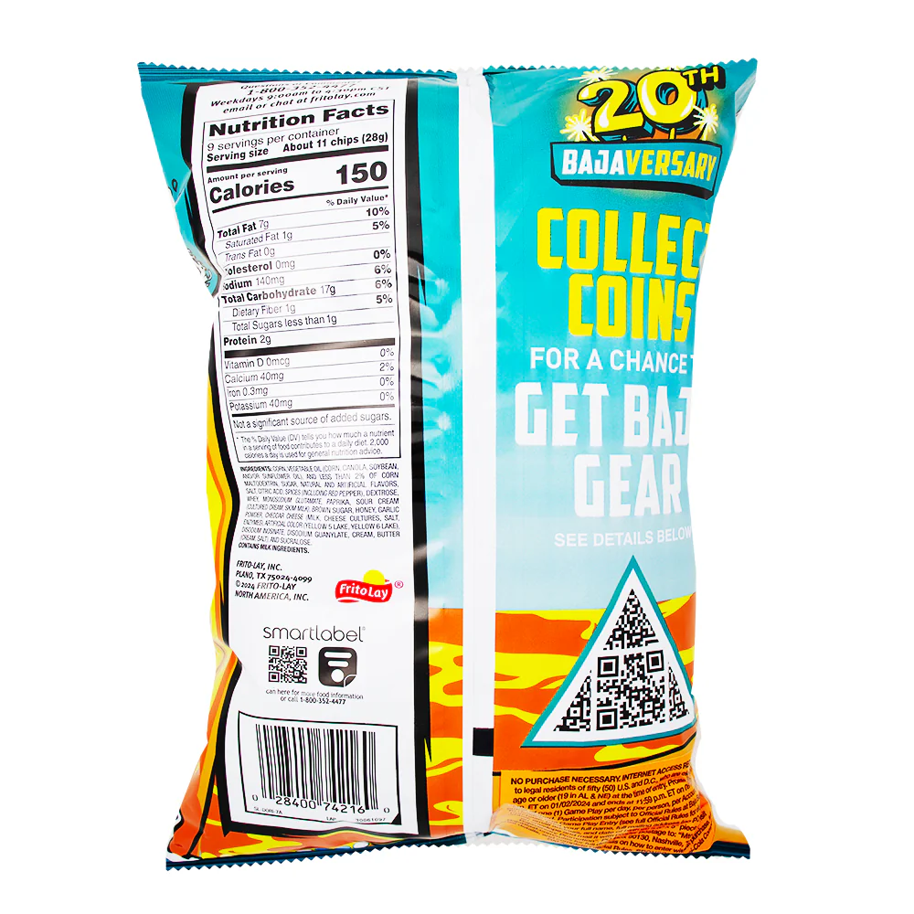 Doritos Baja Fiery Mango - 255.1g - Image 2