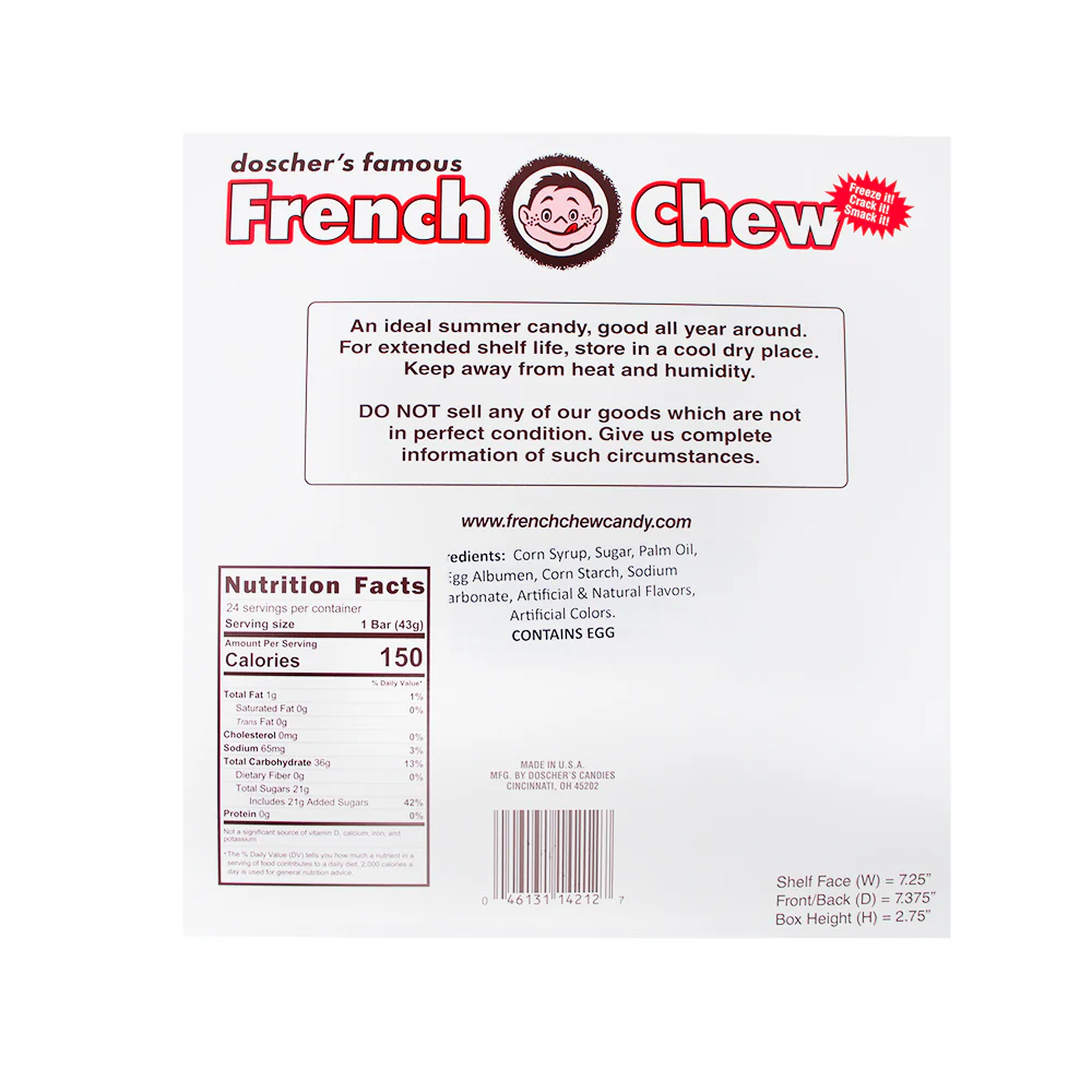 Doscher's Root Beer French Chew Taffy- 1.5oz - Image 2