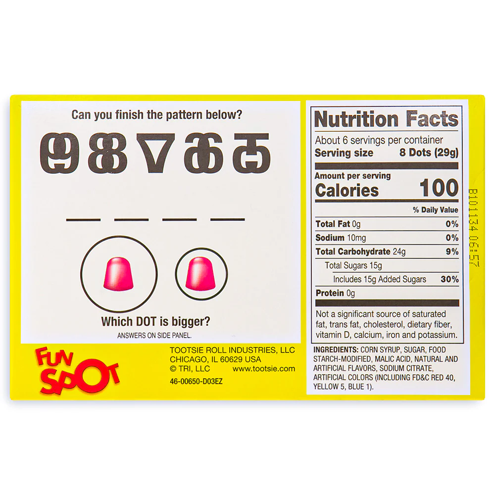 Dots Candy Theatre Pack - 6.5oz - Image 3