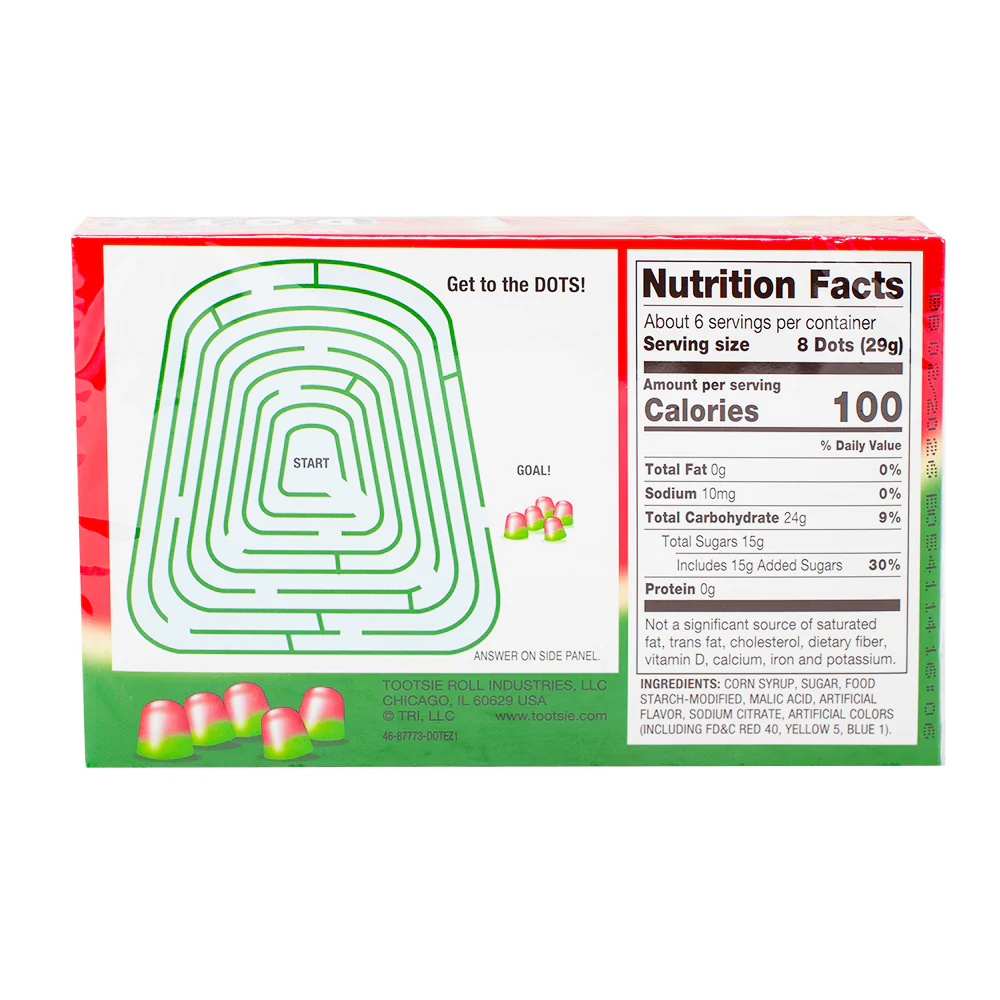 Dots Candy - Watermelon Theatre Pack - 6.5 oz - Image 3