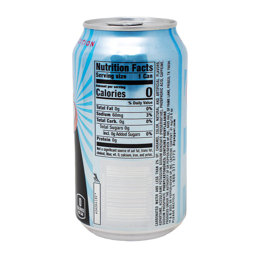Dr Pepper Zero Sugar Creamy Coconut  - 355mL - Image 2