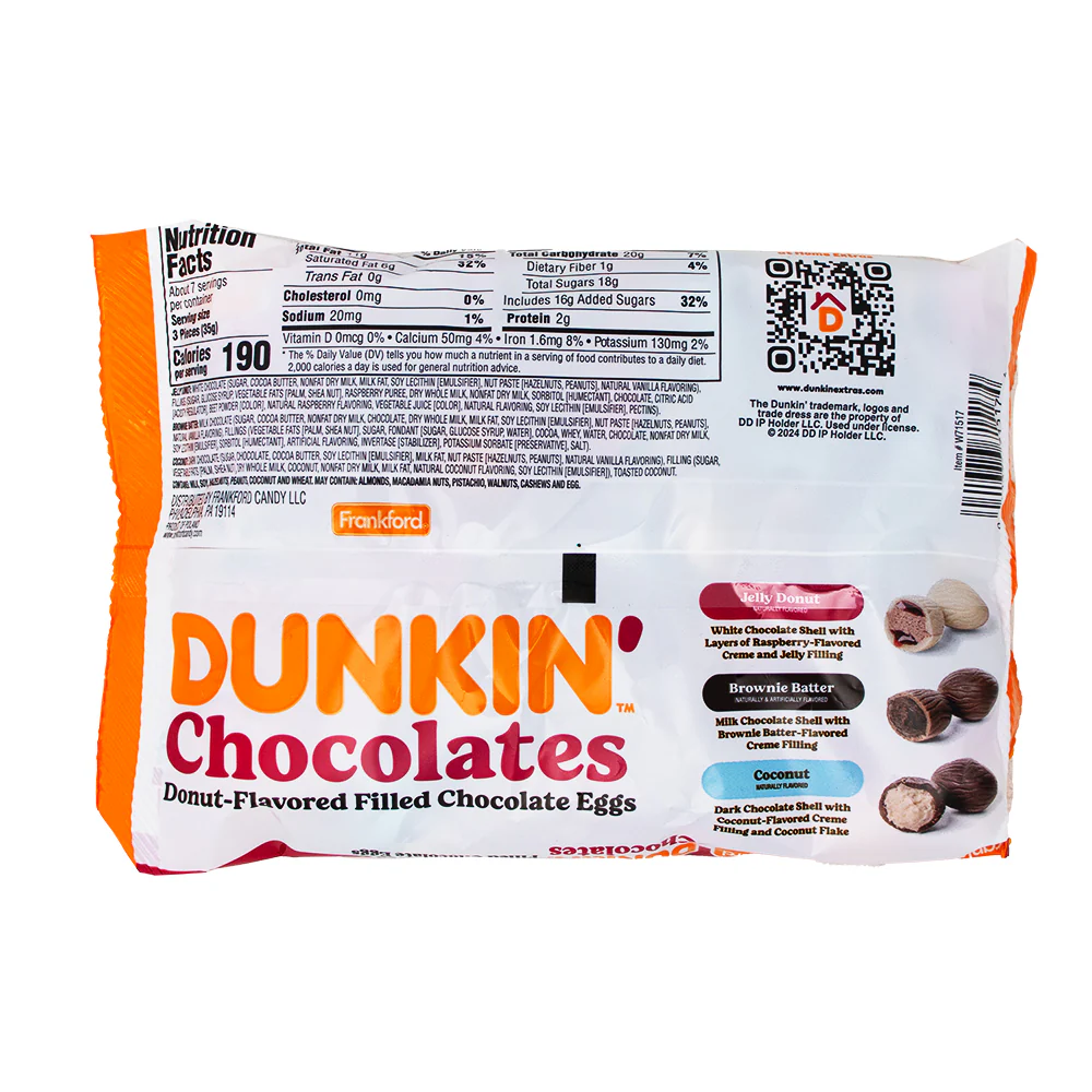 Dunkin' Chocolate Eggs - 9oz - Image 2