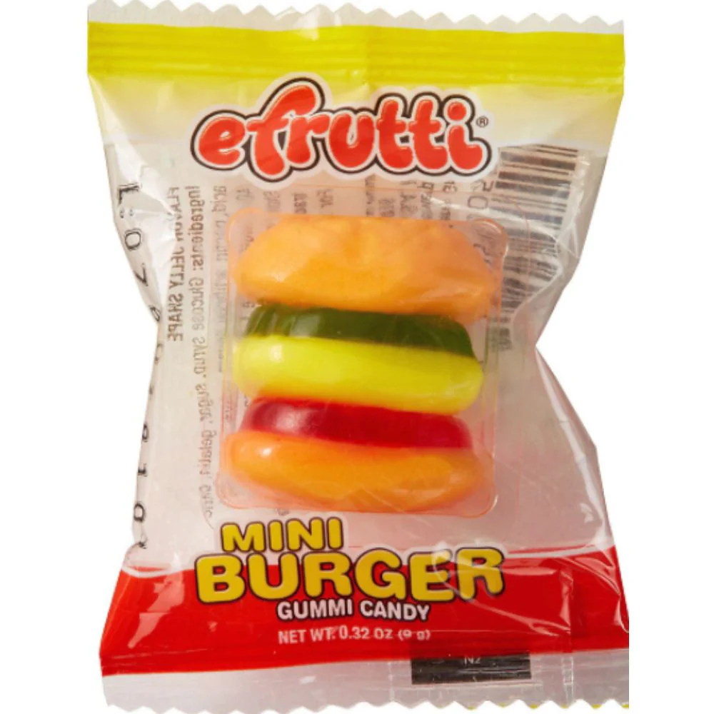 efrutti Gummi Burger Candy - 60ct - Image 4