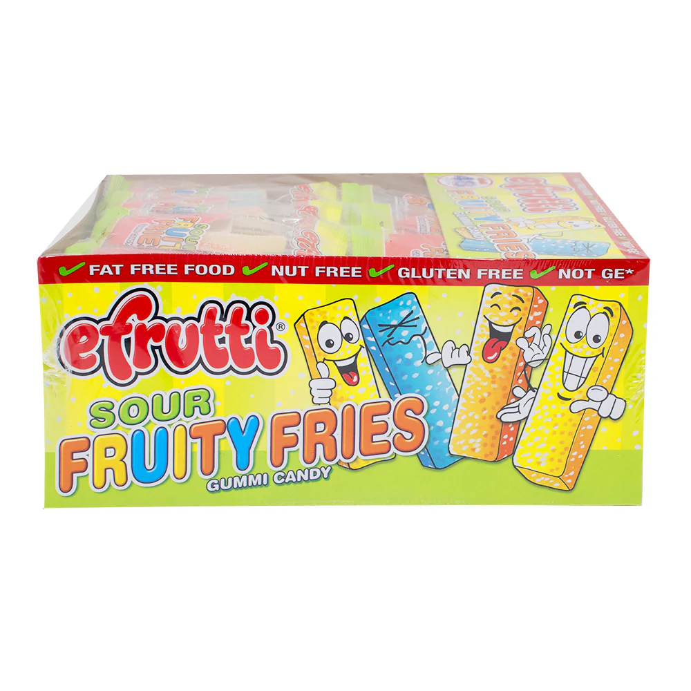 eFrutti Gummi Sour Fruity Fries - 48ct - Image 2