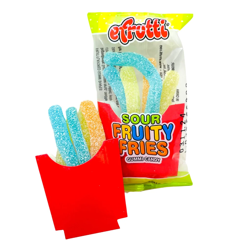 eFrutti Gummi Sour Fruity Fries - 48ct - Image 4