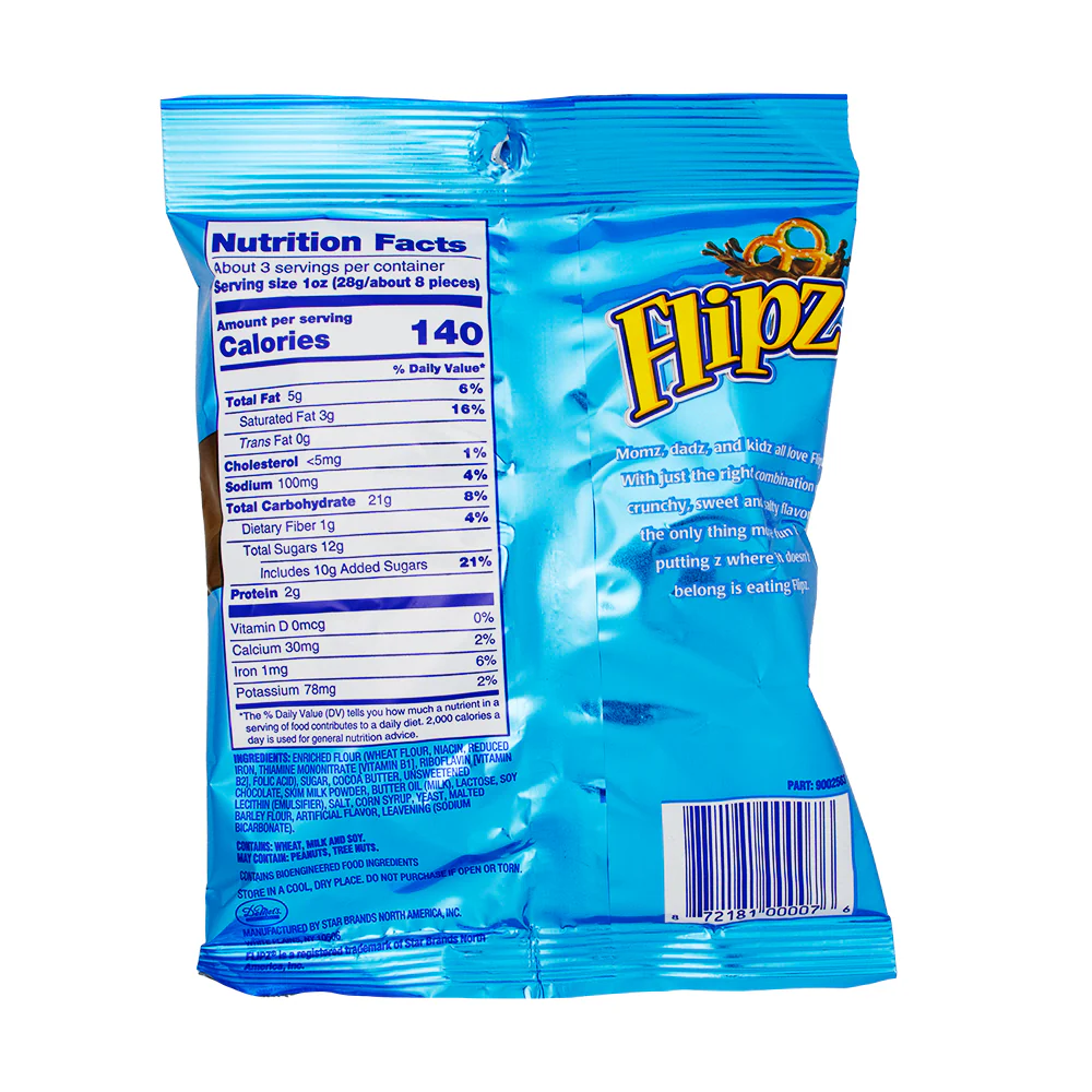 Flipz Milk Chocolate Covered Pretzels - 3.25oz - Image 2