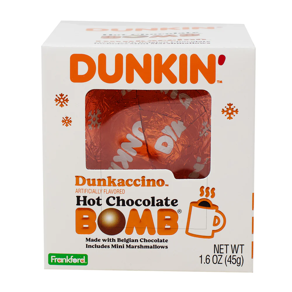 Frankford Dunkin' Dunkaccino Hot Chocolate Bomb- 1.6oz - Image 2