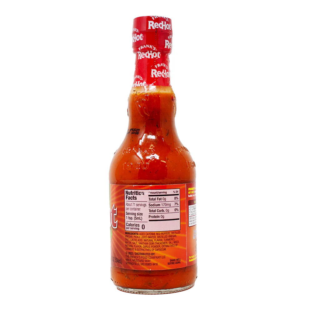 Frank's Red Hot Dill Pickle Sauce - 354mL - Image 2