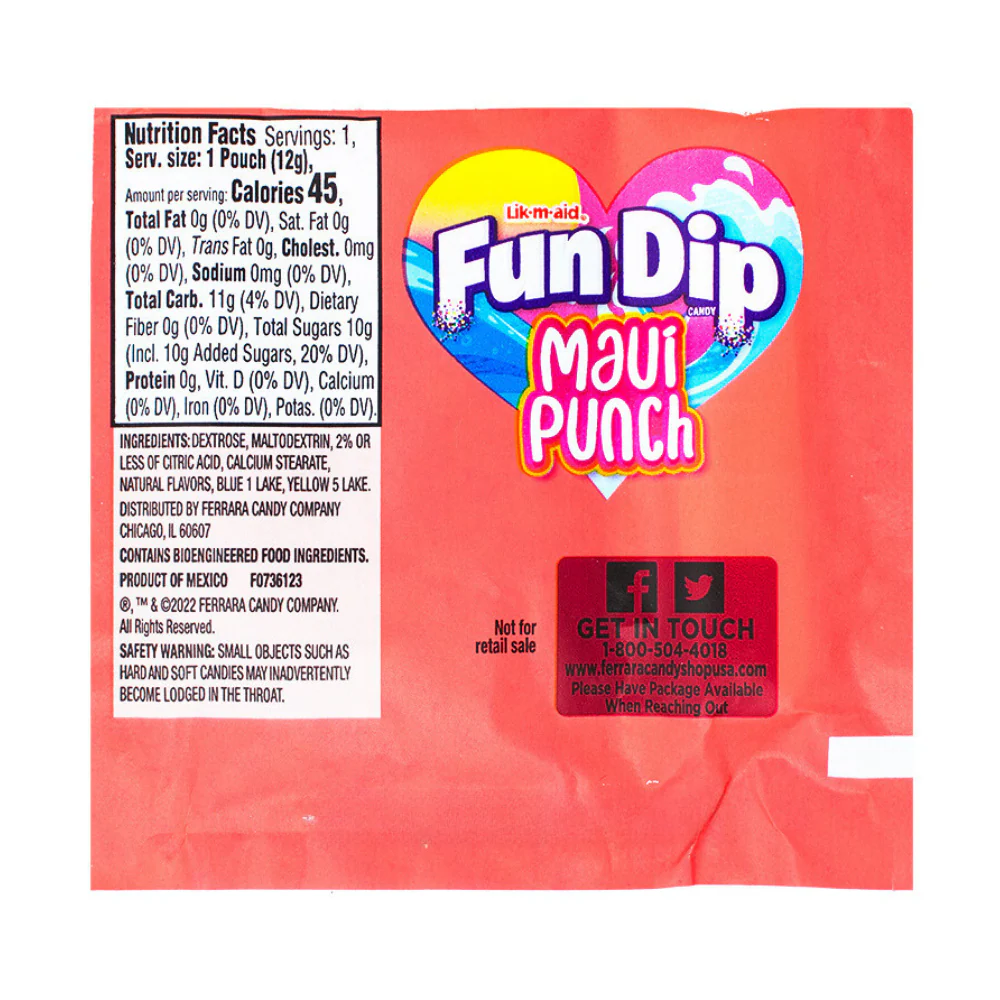 Fun Dip - Lik-m-aid Maui Punch - Image 2