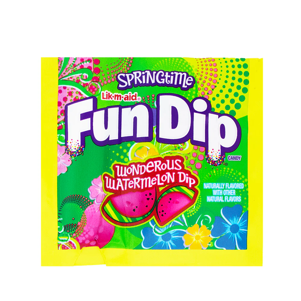 Springtime Fun Dip - Watermelon/Strawberry 16 Pouches - Image 3