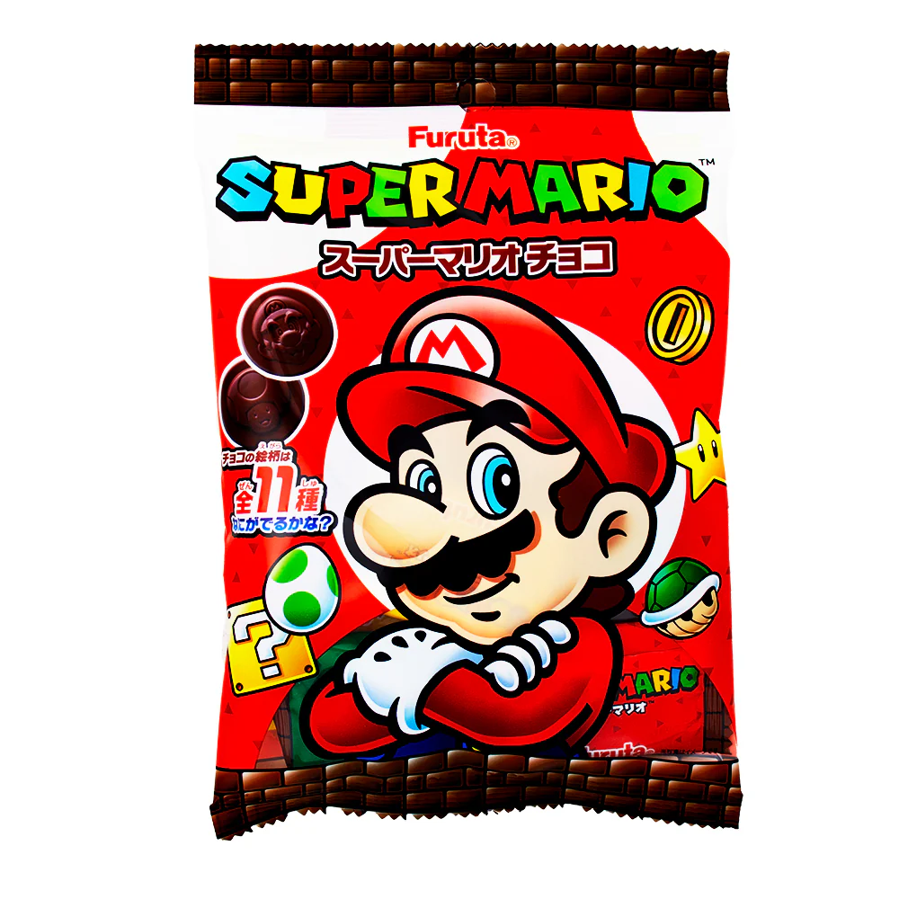 Furuta Super Mario Chocolate Coins (Japan) - 40g