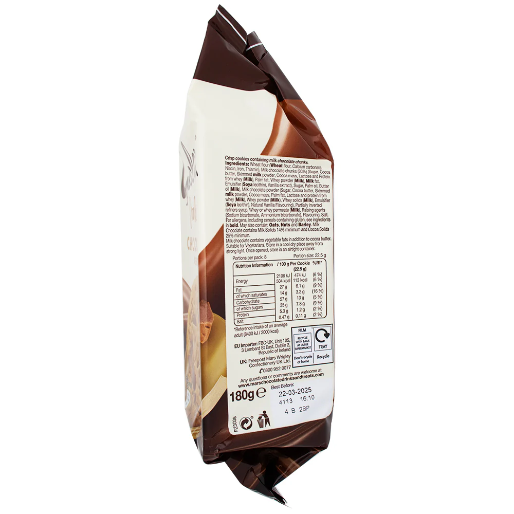 Galaxy Chocolate Chunk Cookies (UK) - 180g - Image 2