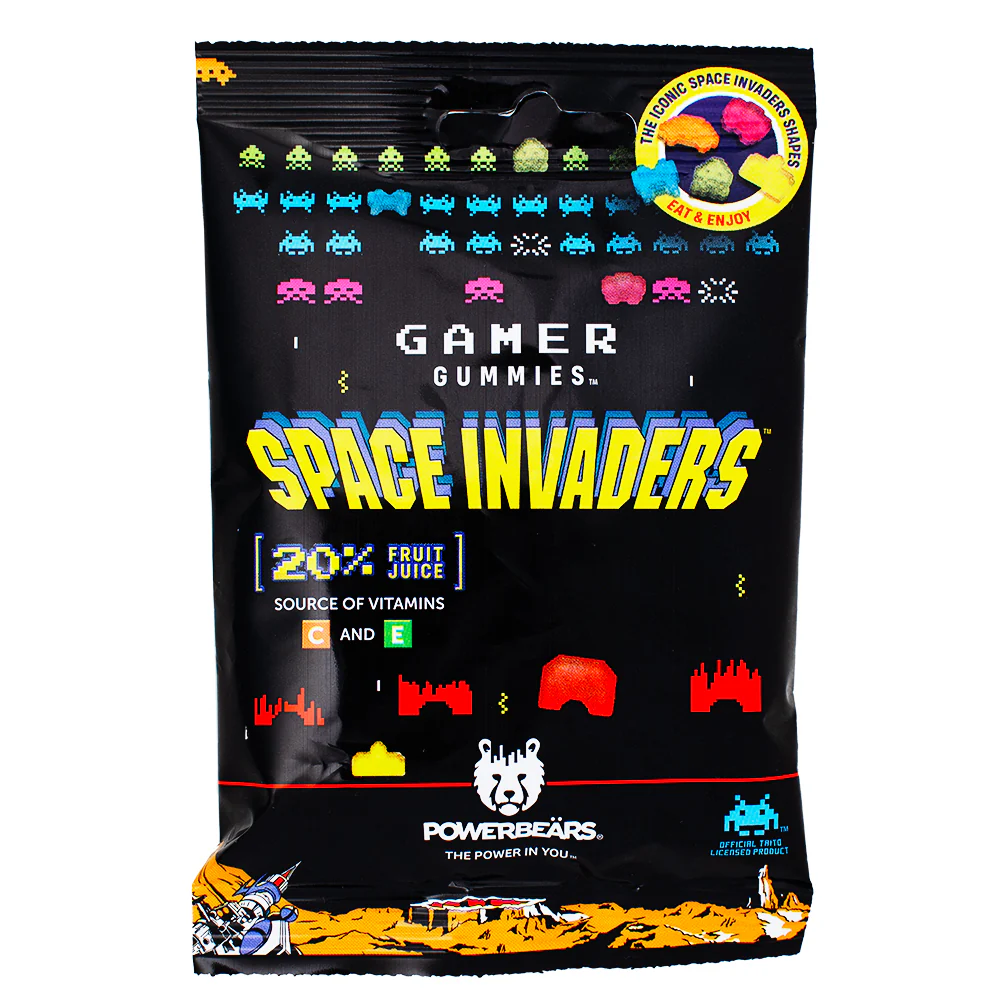 Gamer Gummies Space Invaders - 50g