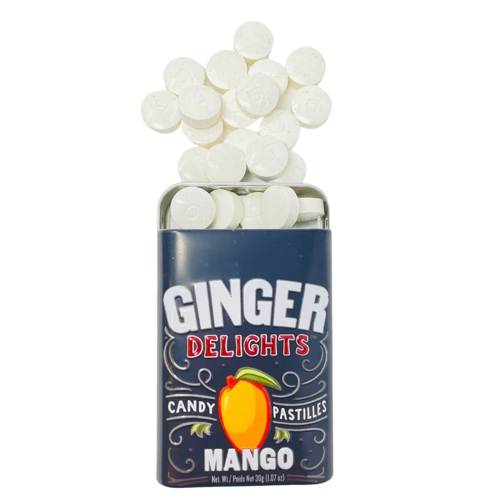 Ginger Delights Mango Candy - 1.07oz.