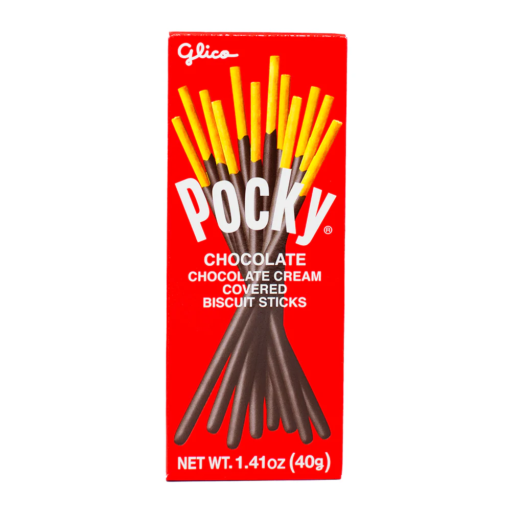 Pocky Chocolate Coated Biscuit Sticks - 1.41oz