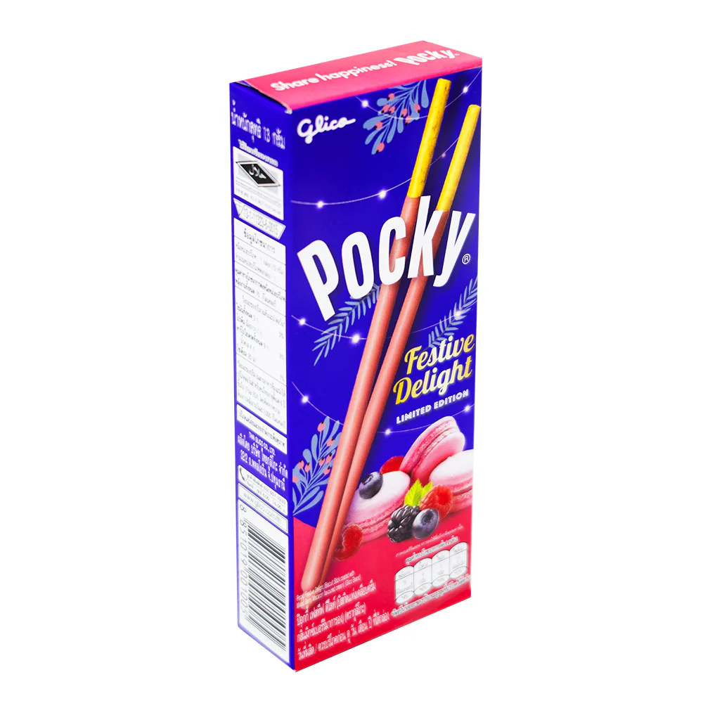 Pocky Festive Delight Biscuit Sticks (Thailand) - 13g - Image 2