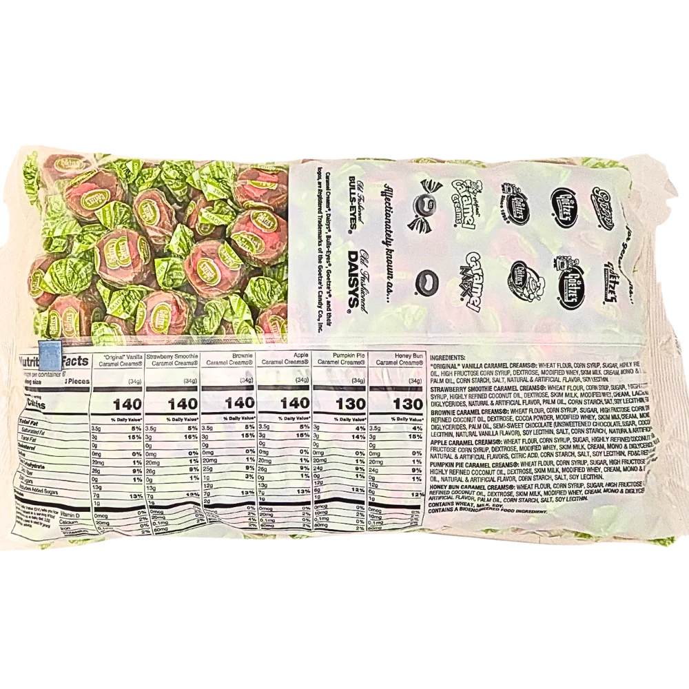 Goetze's Apple Caramel Creams Bulk - 5lb - Image 2