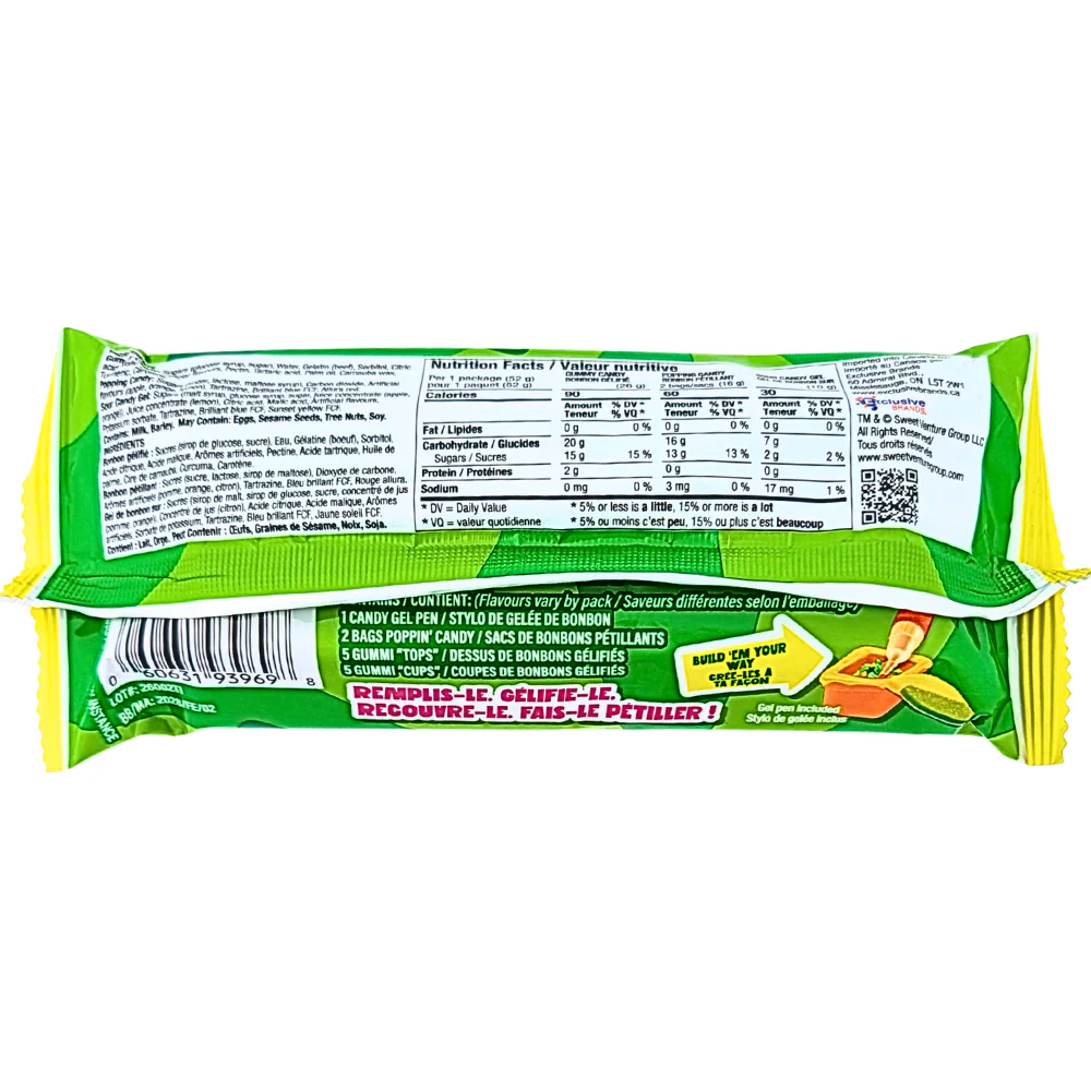 Gummi Popz Citrus Sour - 52g - Image 2