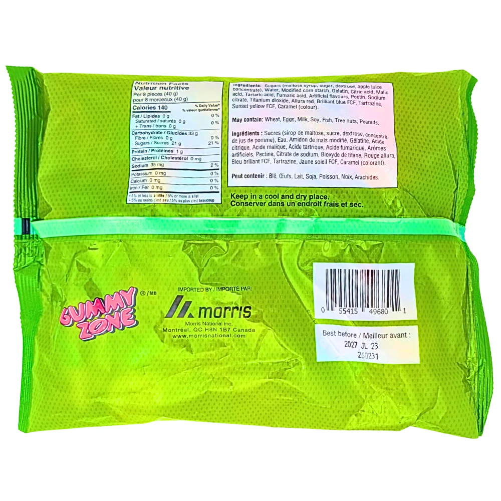 Gummy Zone Assorted Sour Gummies - 1kg - Image 2