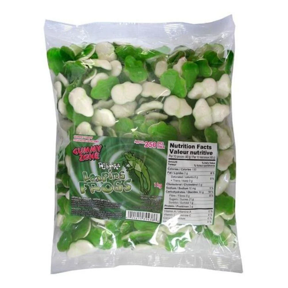 Gummy Zone Leaping Frogs Candy-1 kg