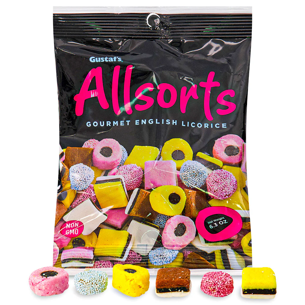 Gustaf's Allsorts Licorice Candies - 6.3 oz