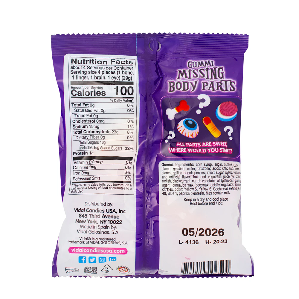 Vidal Missing Body Parts - 4.5oz - Image 2