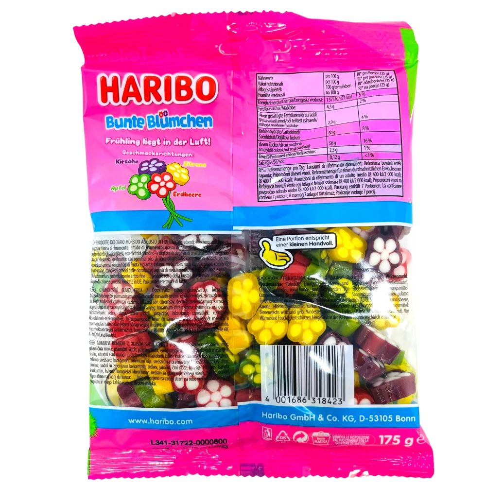 Haribo Bunte Blumchen - 175g - Image 2