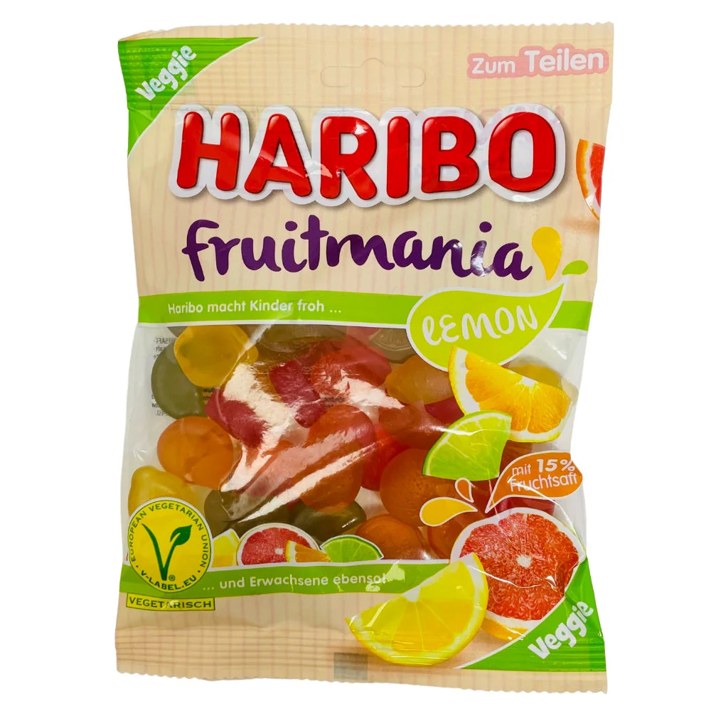 Haribo Fruitmania Lemon - 160g