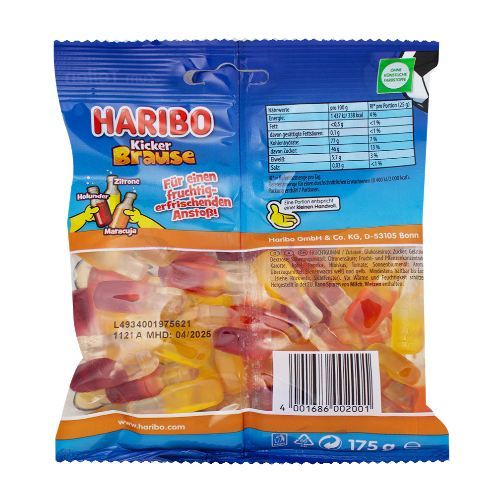Haribo Kicker Soda Gummies (Germany) - 175g - Image 2