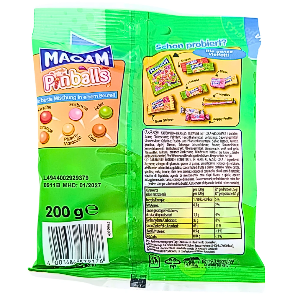 Haribo Maoam Pinballs - 200g - Image 2