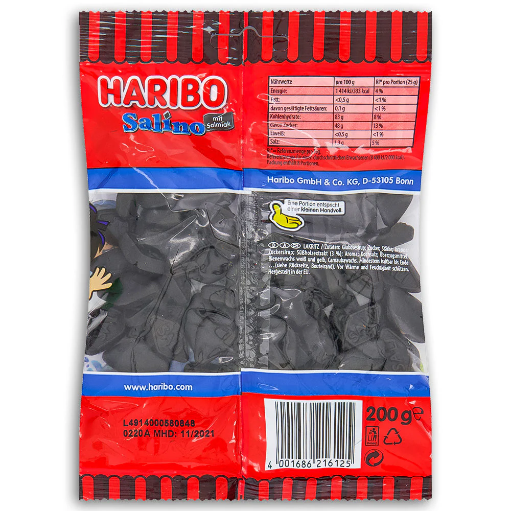 Haribo Salino Licorice Candy-200 g - Image 3