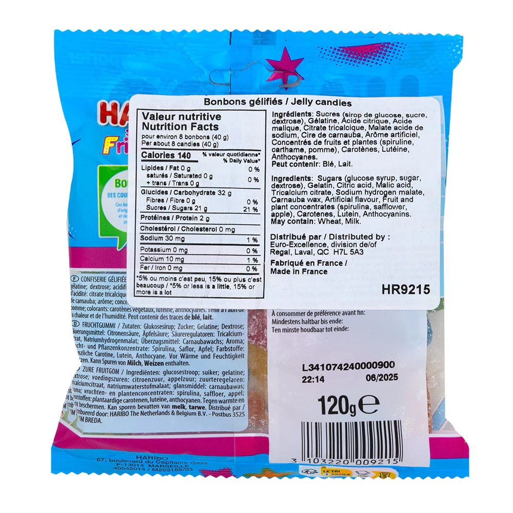 Haribo Super Fries Pik - 120g - Image 2