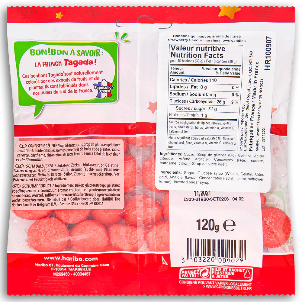 Haribo Tagada - 120g - Image 3