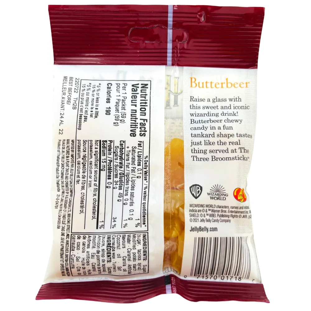 Harry Potter Butterbeer Chewy Candy - 59g - Image 2
