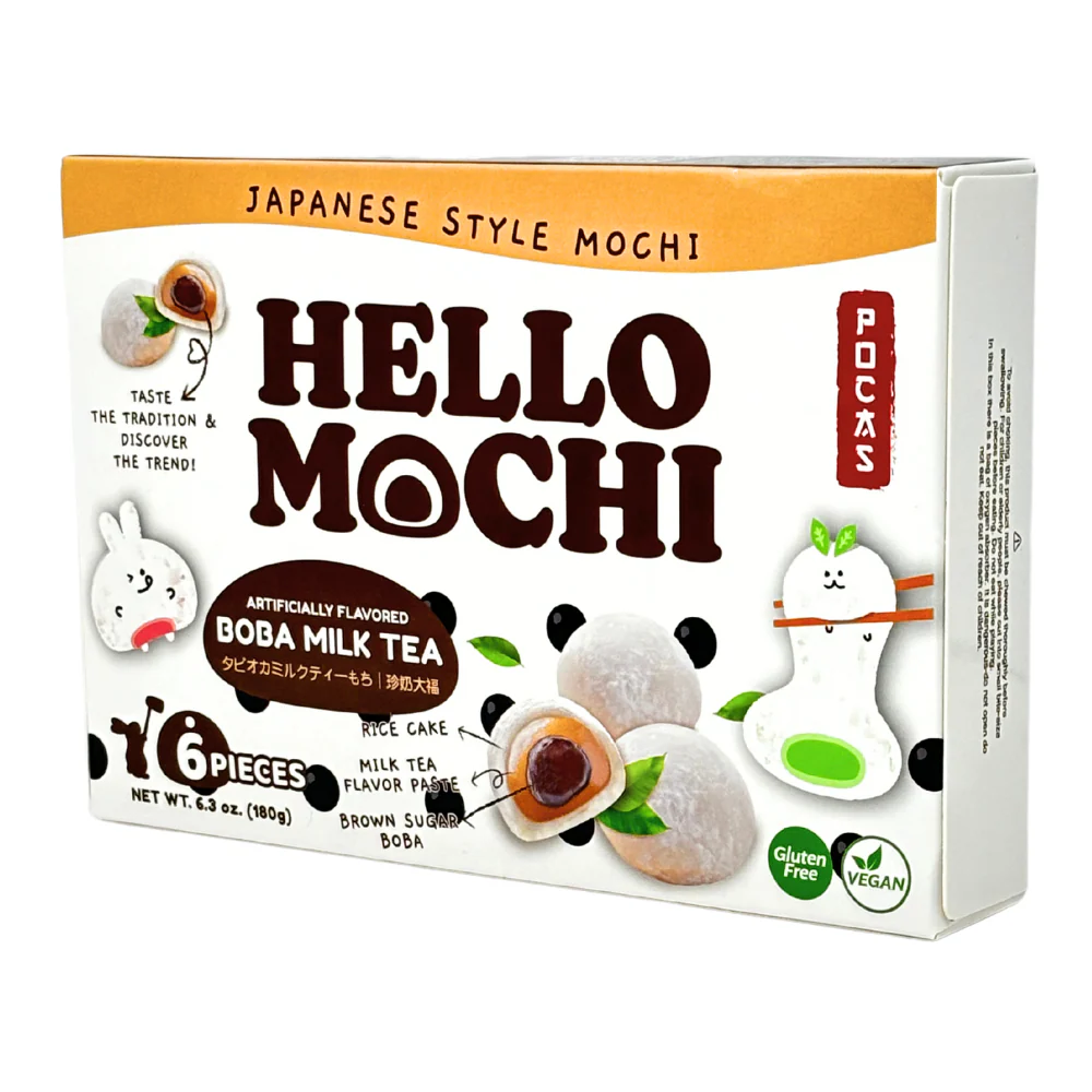 Hello Mochi Boba Milk Tea - 6.3oz - Image 2