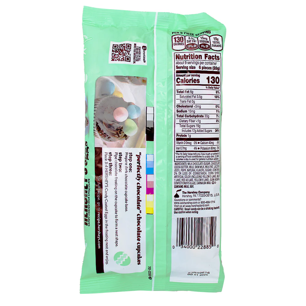 Hershey's Candy Coated Milk Chocolate Eggs - 9oz - Image 2