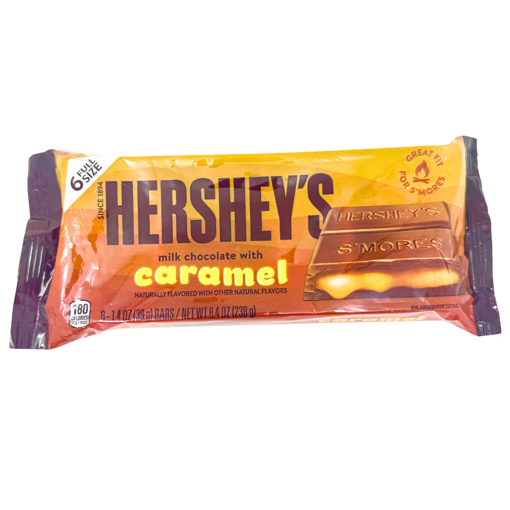 Hershey's Milk Chocolate With Caramel  6 Pack - 8.4oz