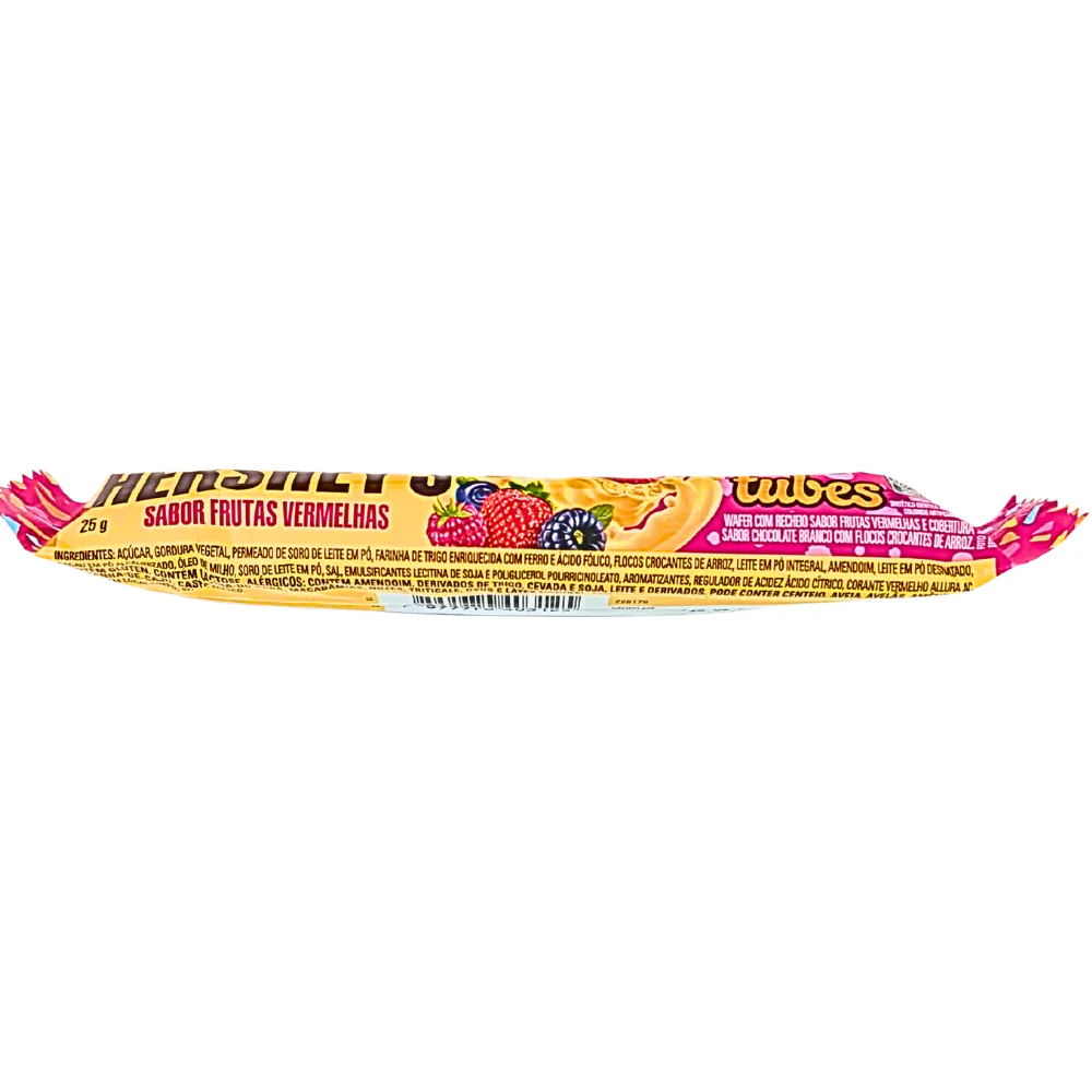 Hershey's Red Fruits Choco Tubes (Brazil) - 25g - Image 2