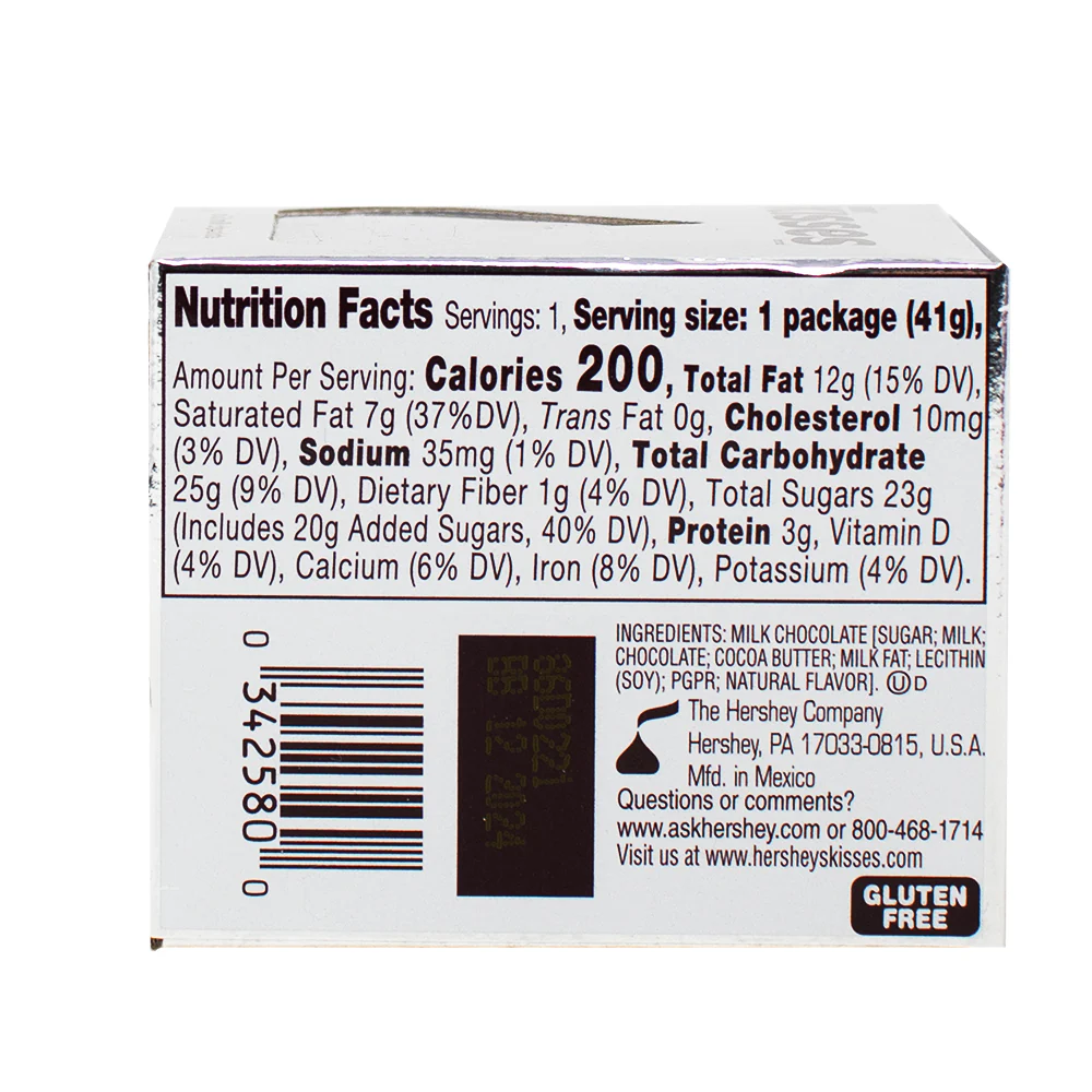Hershey's Solid Kiss - 1.45oz - Image 3