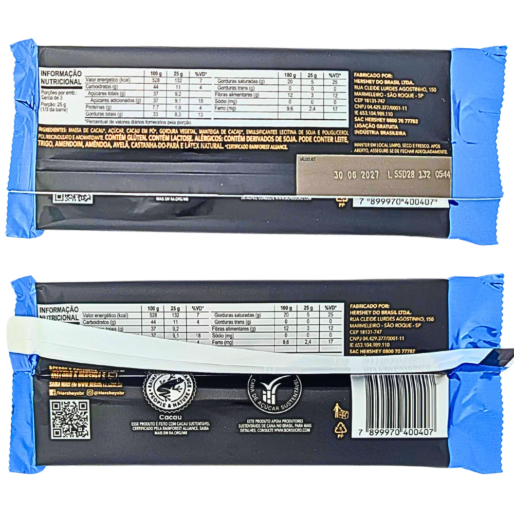 Hershey's Special Dark Aerado 60% (Brazil) - 85g - Image 2