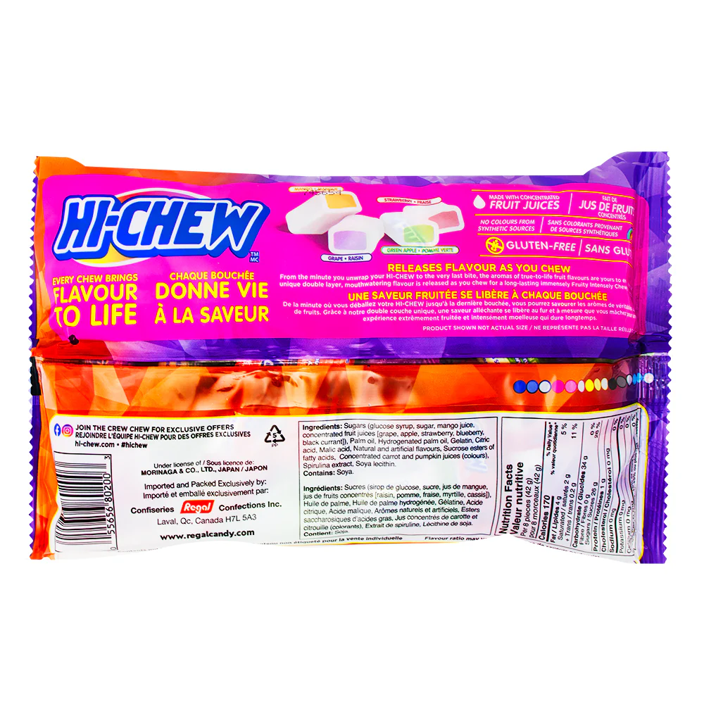 Hi-Chew Fruity Flavours - 75ct - Image 2