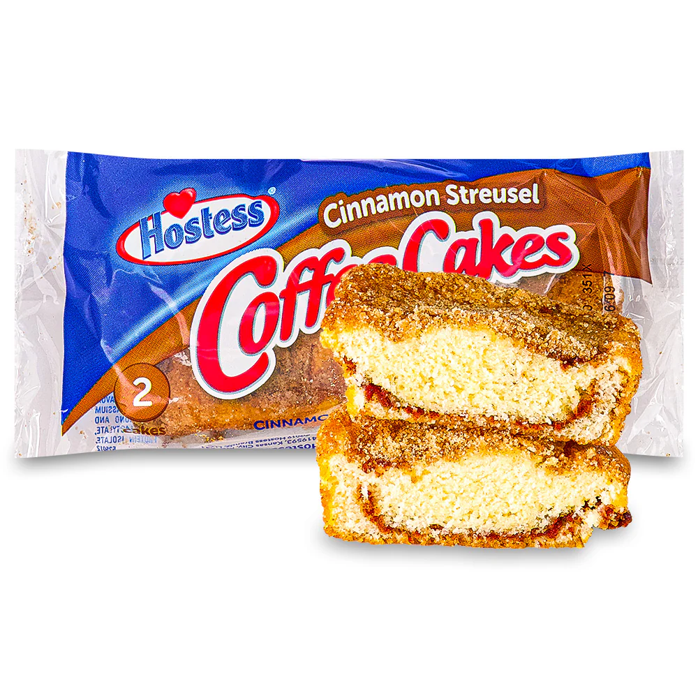 Hostess Cinnamon Streusel Coffee Cakes - 82g