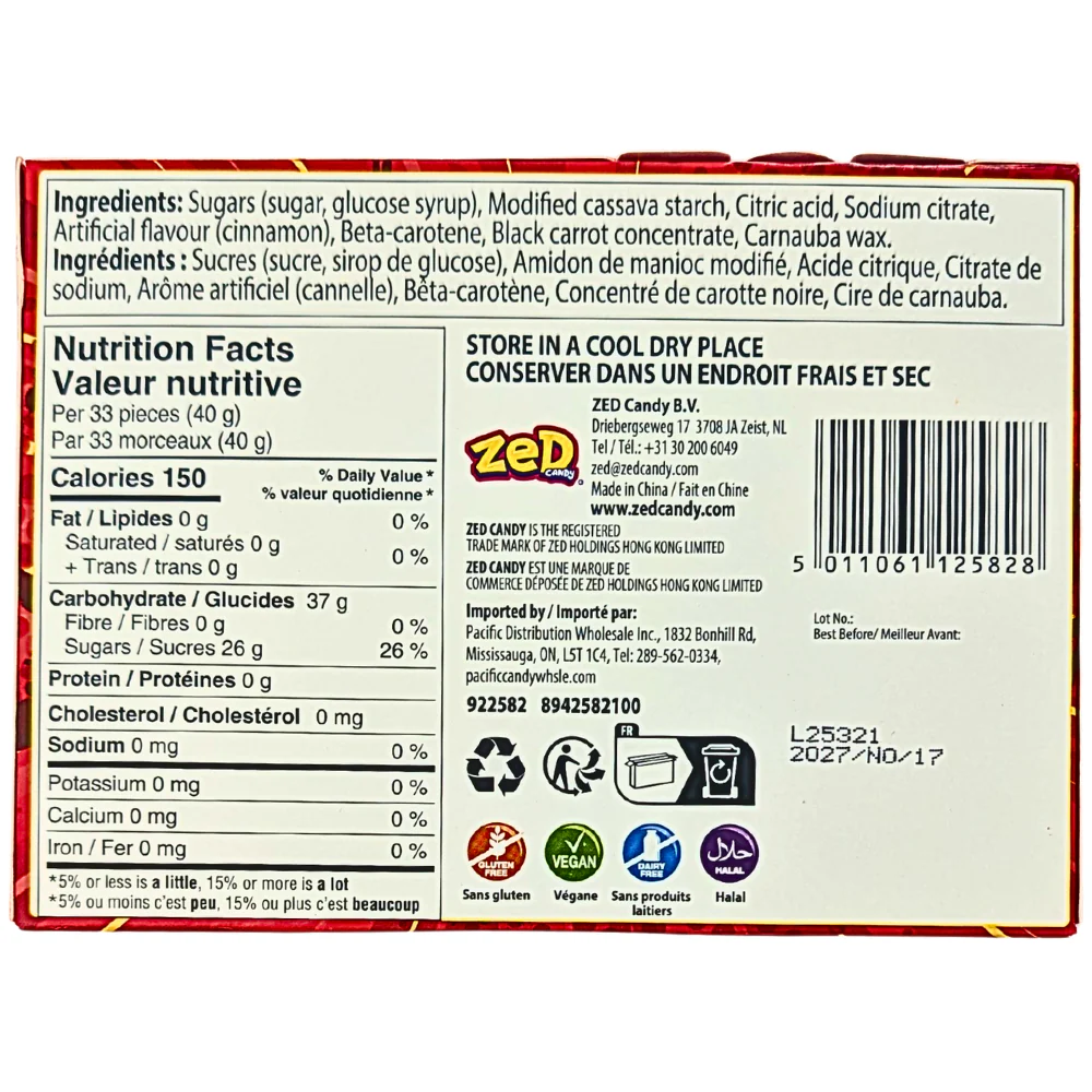 Hot Rage Flaming Cinnamon Candy - 100g - Image 2