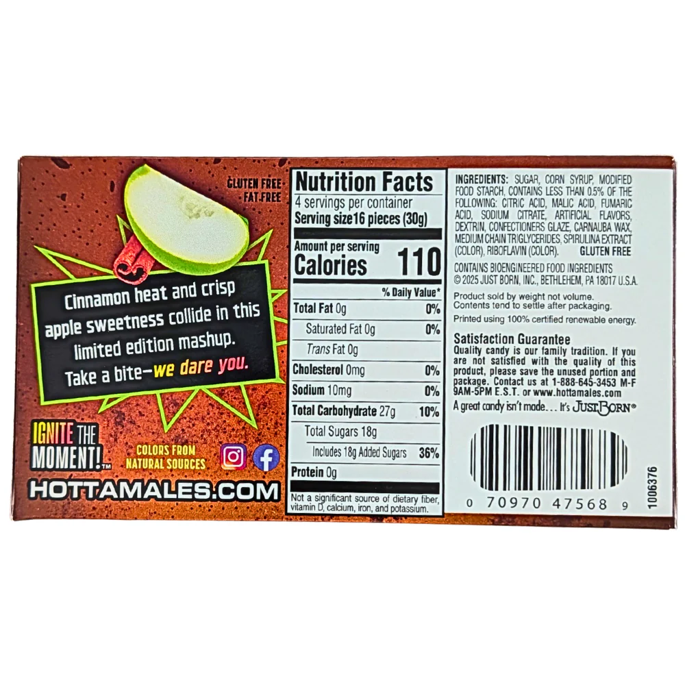 Hot Tamales Cinnamon Apple Fall Theatre Pack - 4.25oz - Image 3