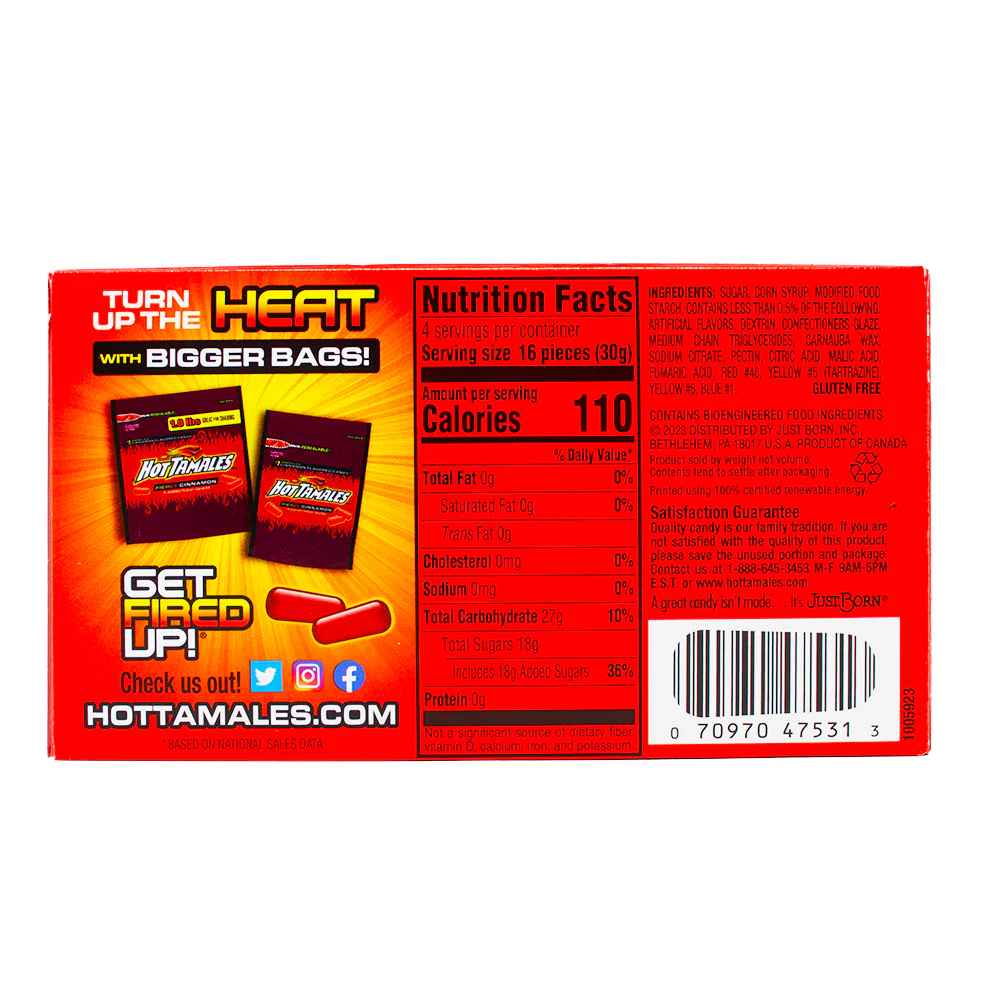 Hot Tamales Fierce Cinnamon Theatre Pack - 4.25oz - Image 3
