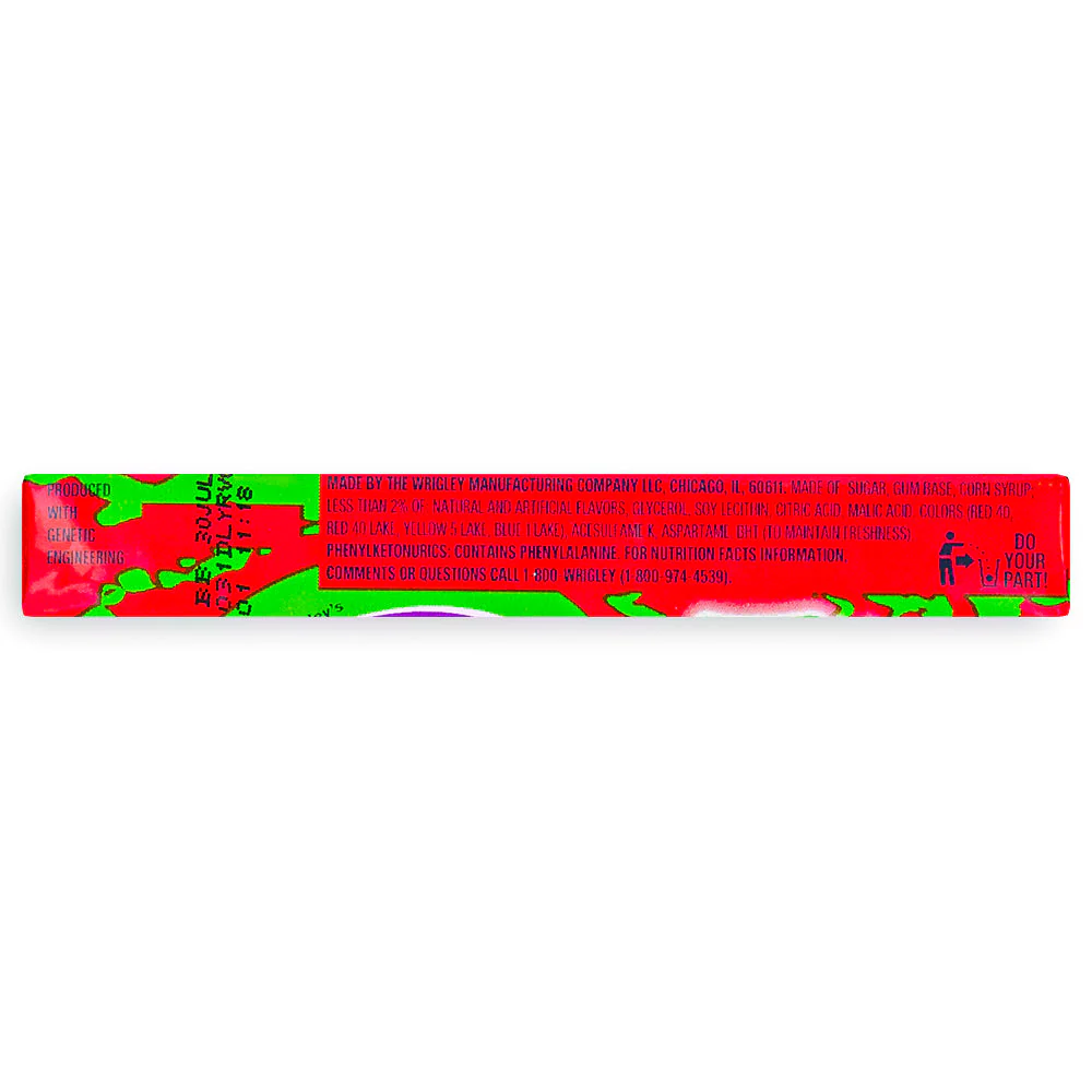 Hubba Bubba Max Strawberry Watermelon Bubble Gum - Image 3